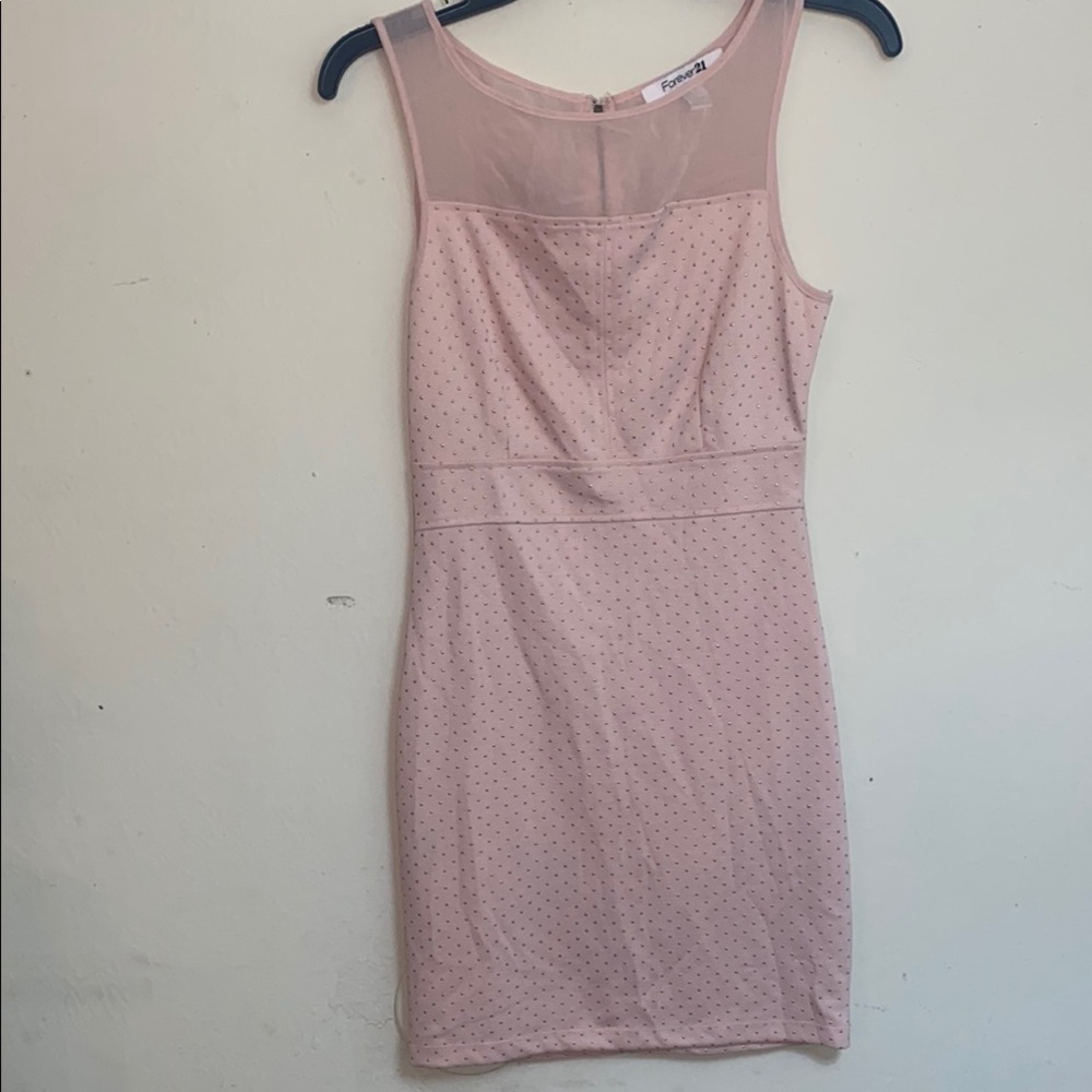 Forever 21 Pink Bodycon Mini Dress